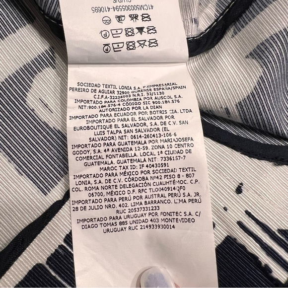 Carolina Herrera Window Pane Print Short Raincoat Sz-S - Picture 11 of 11